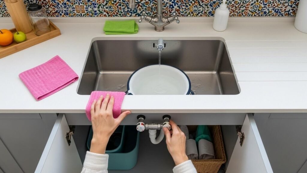 Étape 1 Couper l'Eau et Préparer l'Espace