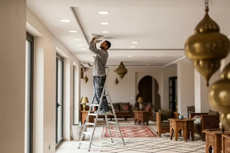 Prix Faux Plafond au Maroc 2026 : Guide Complet avec Devis Réels