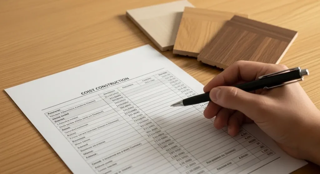 devis parquet écrit détaillé comparaison artisan Maroc